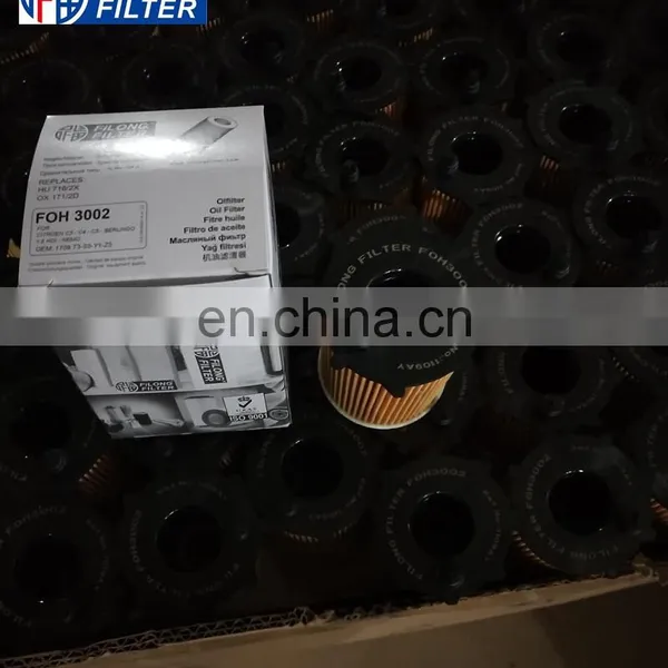 FILONG Manufacturer Filter Automobile Element Oil Filter FOH-3002 HU716/2x 1109.S5 1109AY OE667/1 CH9657AECO 	E40HD105 OX171/2D photo-3