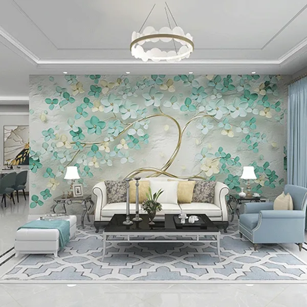 New Designs Cheap Price Wall Murals Wallpaper 3D 5D 8D Colorful Murals Home Decor Drop Ship photo-5