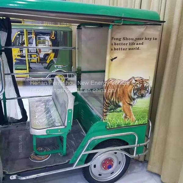 AKA15 Electric Taxi Passenger Rickshaw Tricycle With Turning Seat photo-3