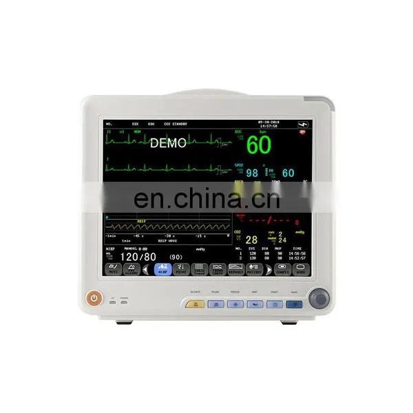 Portable 12.1 Inch Multiparameter Portable Vet Animal Vital Sign Clinic Monitors for Veterinary photo-3
