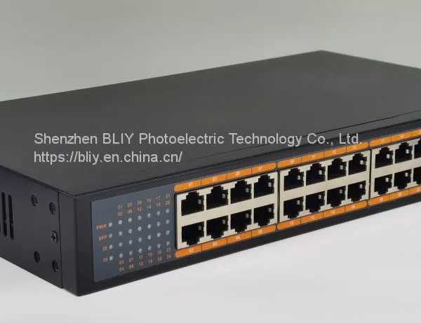 BLIY New Product 100M 24FE+2GE+1SFP POE POE Switch photo-3
