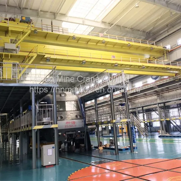 Double Beam EOT Crane Bridge Frame KSQ Model European Design for Sale