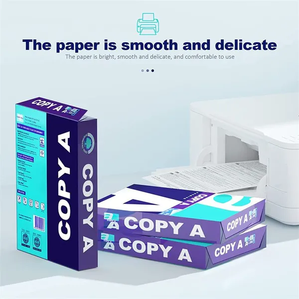 China Factory 70GS 80GSM 100% Pulp A4 Paper Copier 500 Pages/ream - 5 Reams/box A4 Copy Paper Whatsapp:+8617263571957