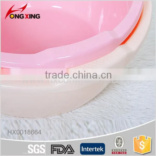 XL Round Plastic Washing Basin for Bathroom photo-4
