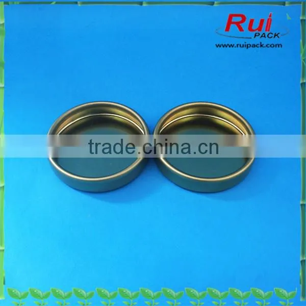 Natural Silver Metal Tin Screw Cap for Drinking Glass Bottle,food Grade Tin Caps for Milk Bottle,juice,beverage photo-2