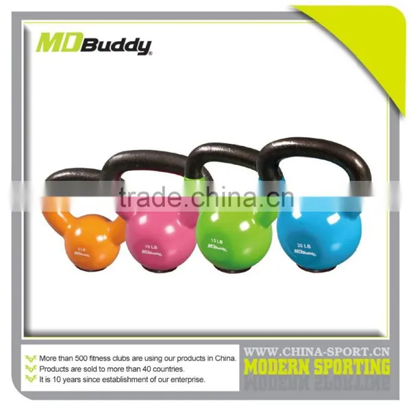Gym Equipment Custom Vinyl Kettlebell Set photo-2