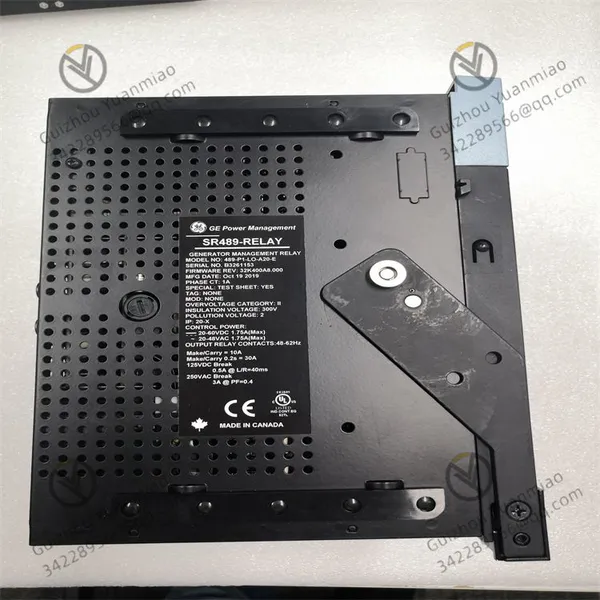 The Basic Unit of GE SR489-P1-LO-A20-E Generator Management Relay