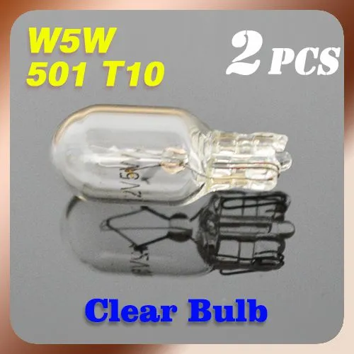 Factory Price T10 Glass Amber Bulb 168 Bulb 12V5W Wedge Bulb Halogen W2.1x9.5d photo-4