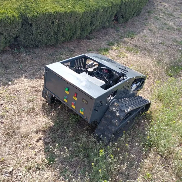 EPA Industrial Grade Gasoline Powered Engine Self Propelled Electric Battery Cordless Remote Control Lawn Mower photo-3
