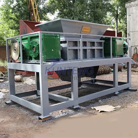 Electric Metal Plate Dtv Lithium Battery Shredder for Leather Ldpe Plastic Bag Pipe Crumb Rubber Waste Rags Shredding Machine EPC photo-5