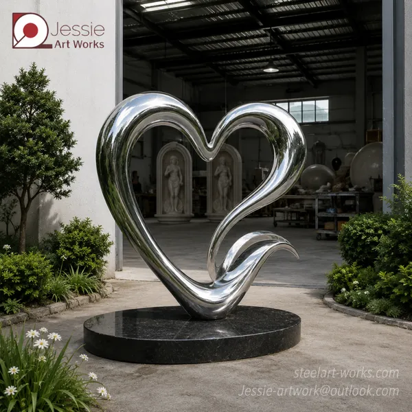 Abstract Metal Sculpture photo-5