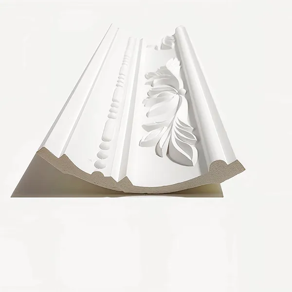 GA-81039-100 Antique  European european pu carved panel molding Crown Molding Wall Paper Decoration for Halls  Pu decoration  moulding line
