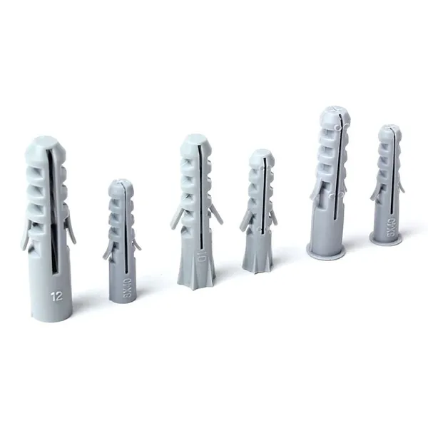 Rawl Plugs PA66 Nylon Anti-rotation for Masonry Heavy Duty 120kg Load Capacity Full Sizes Available photo-2