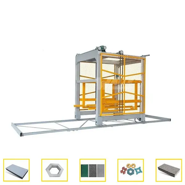 Small Mobile Cement Brick Machine Construction Waste Fly Ash Brick Forming Machinery