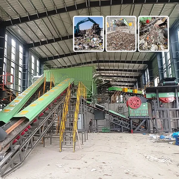 Ai-powered Garbage Sorting Machines Landfill Garbage Sorting Machine Price Municipal Solid Waste Sorting Line EPC