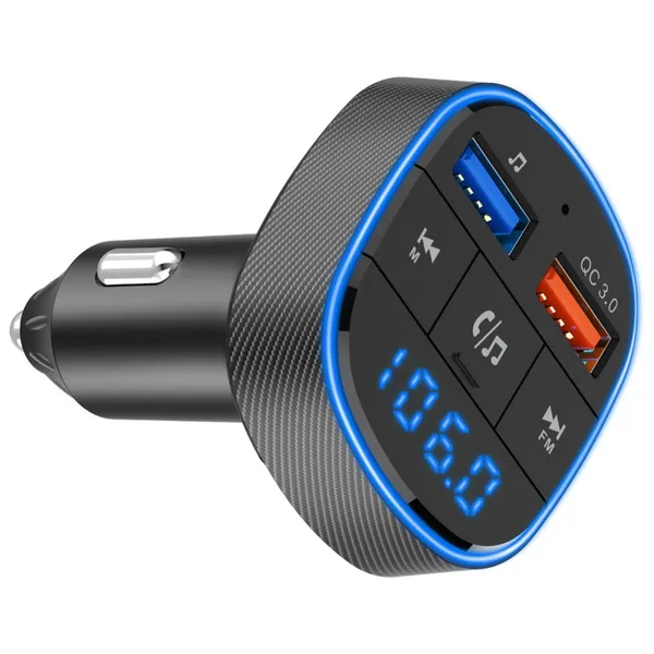 OEMBC57B BC57B Best Selling Car Bluetooth FM Tramitter Car Wireless Charger and Car Mp3 Player photo-4