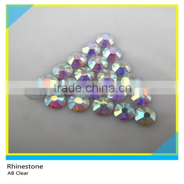 Non Hot Fix Crystal Rose Loose Package Ss6 2mm Nail Art Decoration photo-2
