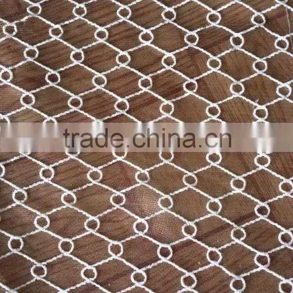 2016 Ladies Clothing Fabric Network Embroidery Full Lace Milk Silk Water Soluble Lace for Garment Accessory photo-2