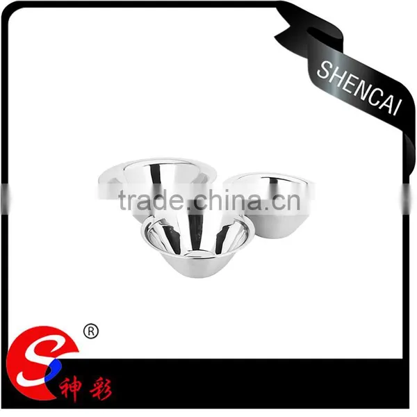 Stainless Steel Durable Snack Bowl/ Metal Fruit Salad Dish Bowl/ Food Small Container photo-4