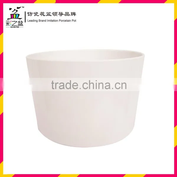 Round Plastic Flower Pot Melamine Flower Pot MX1314
