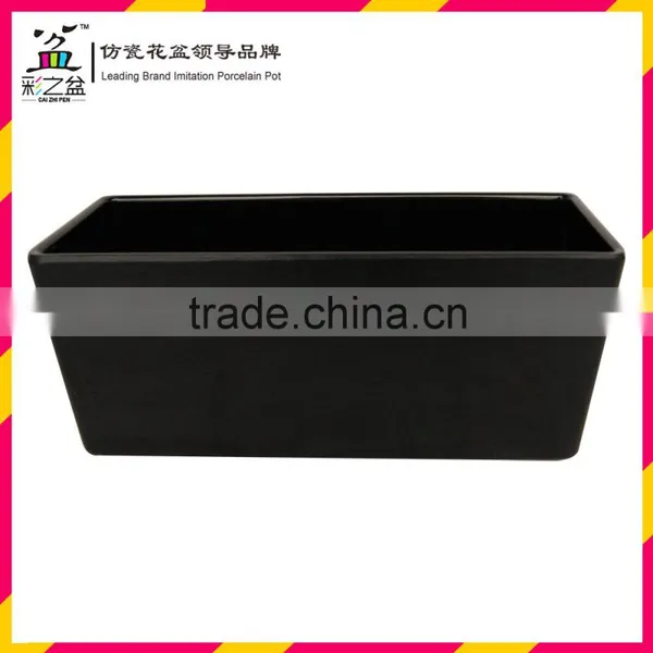 Small Rectangle Melamine Flower Pot MX1306