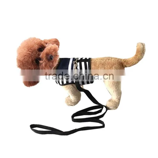 Sailor Thoracic Dorsal Stripe Dogs Chest Belt Pet Vest Harness photo-3
