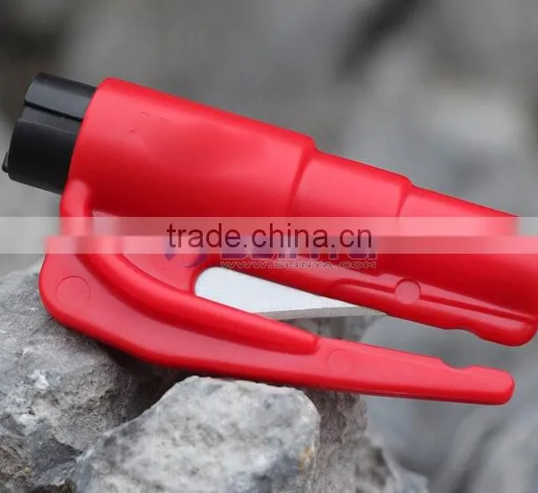 Mini Safety Hammer Car Escape Kit Keychain Emergency Window Glass Breaker photo-3