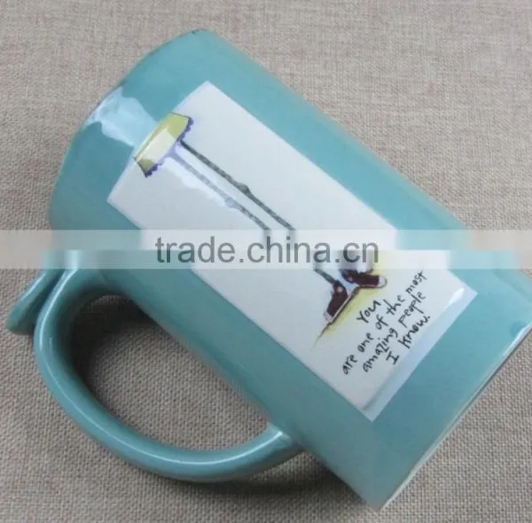 "Pinsun"Emboss Glaze Mug photo-3