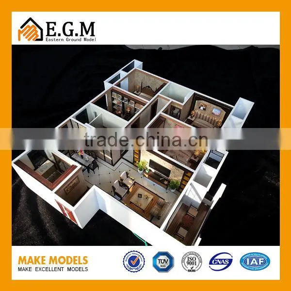 Landscape Miniature Plastic Scale Model House Making photo-3