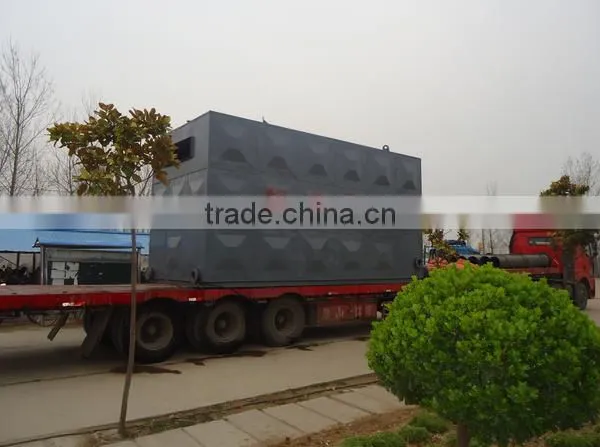 YLW Industrial Chain Grate Stoker Water Tube Coal Fired Thermal Oil Boiler photo-3