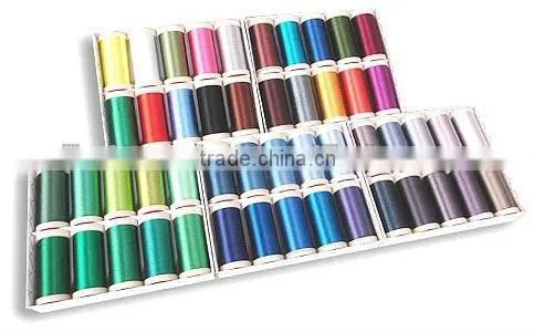 Viscose embroidery thread