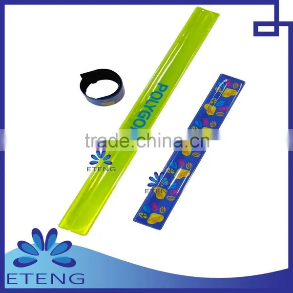 Custom Pvc Reflective Slap Wristbands photo-5