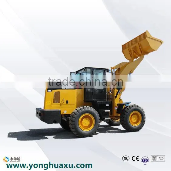 Manufacture China With High Quality Construction Machinery Mini Excavator Wheel Backhoe Loader l Skid Steer Loader for Sale