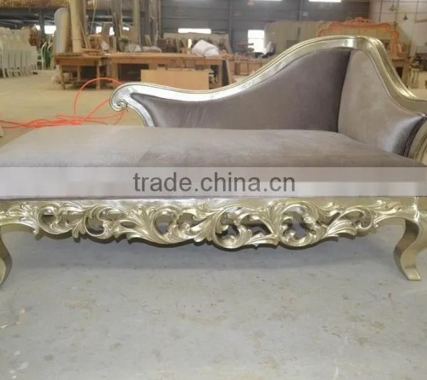 Nice Swan Chaise Lounge Mahogany Indoor Furniture XYN393