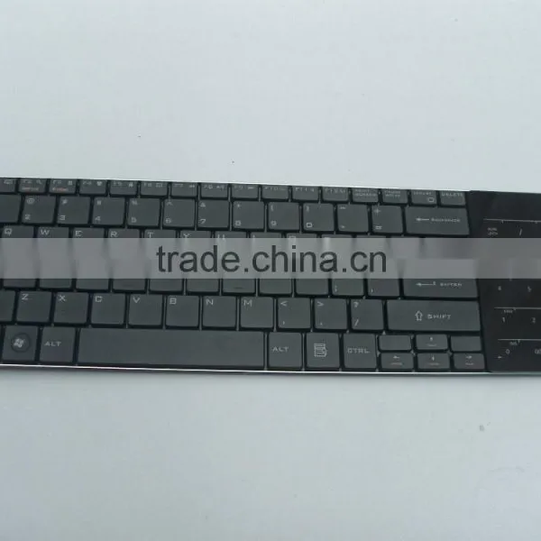 Polish Glass Surface 2.4G Wireless Full Touchpad Keyboard photo-2