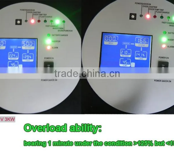 Copper Transformer, Pure Sine Wave, 4KW off Grid Solar Inverter for Home Use photo-3