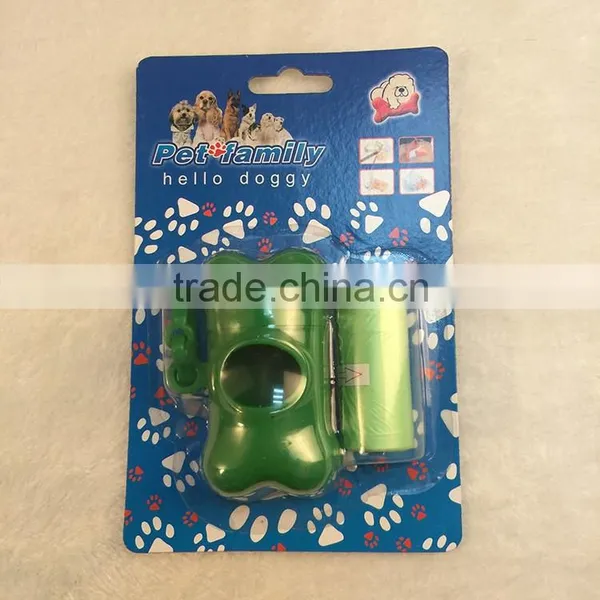 Disposable Plastic Dog Waste Bag and Dispenser photo-4