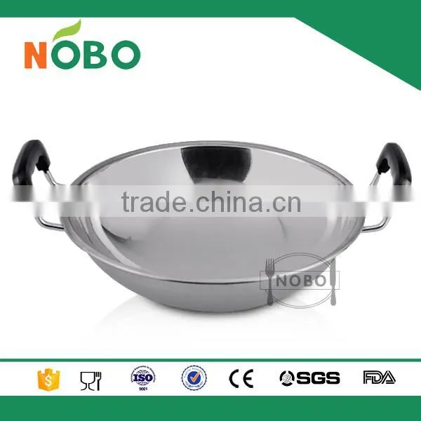 Eco -friendly Stainless Steel Woks With Best Price photo-5