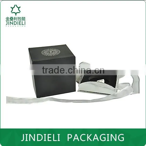 Black Square Perfume Box With Bag photo-2