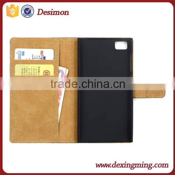 China Manufacturer Wallet Leather Case for Xiaomi Mi3 Back Cover photo-4