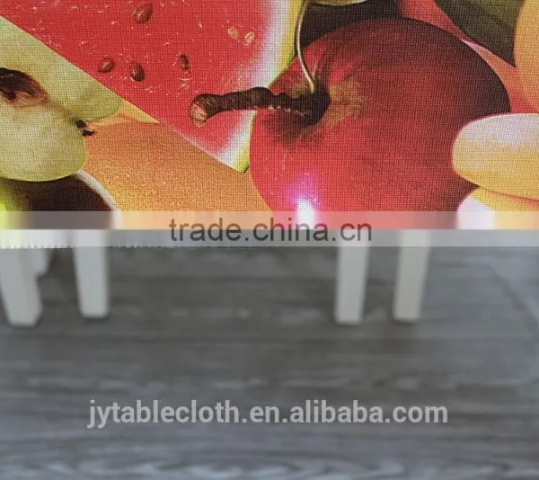 Design of Fruit PVC Compound Non-woven Tablecloth for Home photo-3