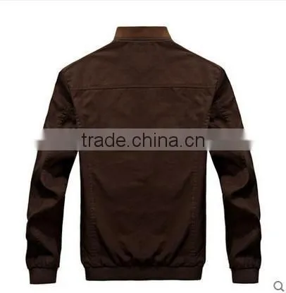 Spring and Autumn New Men's Casual Cotton Collar Korean Wave of Men Thin Coat Jacket Cotton Jacket photo-2