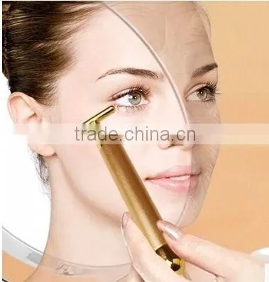 Beauty Face Home Use Device Facial Massager 24K Gold Energy Beauty Bar