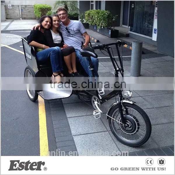 CE Certification Electric Taxi Passenger Tricycle