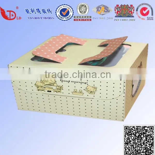 Wholesale Small Cake Paper Box/ Hot Sale Cake Paper Packaging photo-2