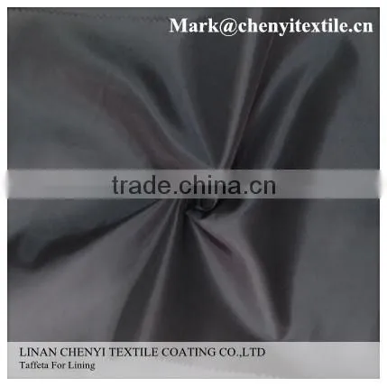 High Quality Coated Taffeta Lining Fabric photo-5