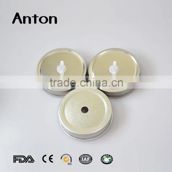 Swing Silver Metal Cap for Mason Jar photo-2