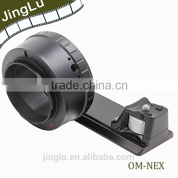 Lesn Adapter Ring With Long Tripod for Olympus OM Lens to S Ony NEX-3 NEX-5 E Mount photo-4