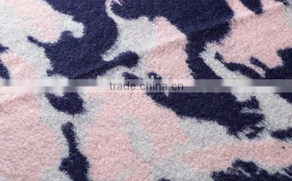 2016 Winter Knitted Cashmere 45% Wool 25%Acrylic Woolen Fabric photo-2