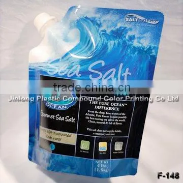 Customized Colorful Liquid Stand up Spout, Pouch With Spout